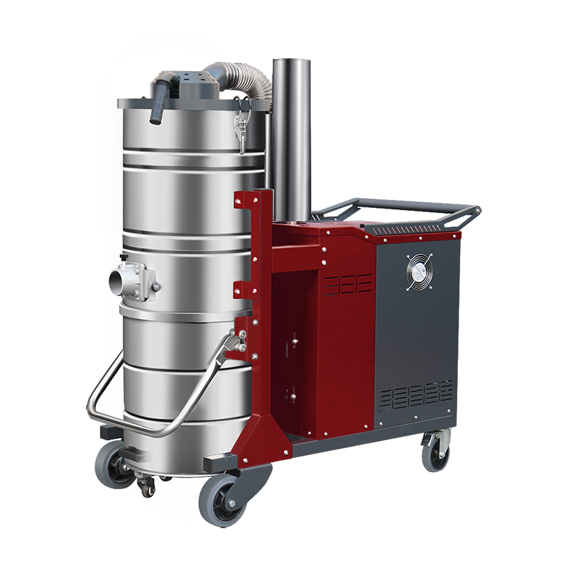 四平坦洁380V 双桶手动反吹工业吸尘器X8系列